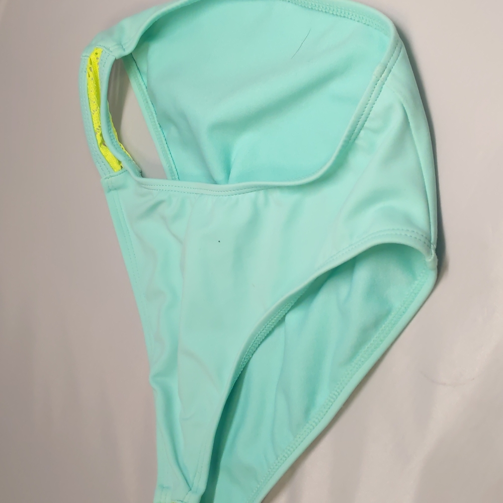 Swimsuit Pieces Bundle Size Medium Floral Paisley Neon - Picture 5 of 9
